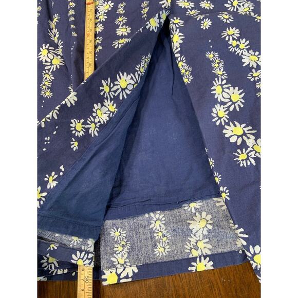 Chadwick Cottage Core Prairie Peasant Ms. Frizzle Dress Women 16 Floral Button - Picture 7 of 9